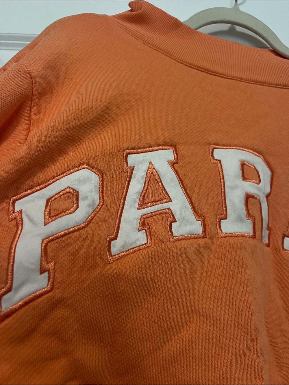 PARKE Orange Mockneck - Picture 2 of 6
